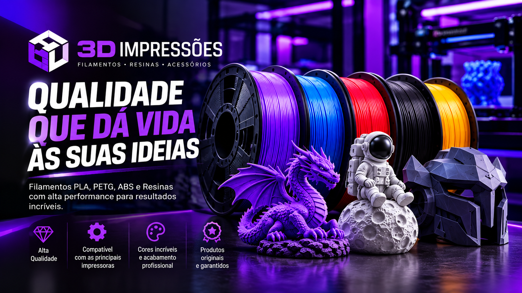 Oferta 3D IMPRESSÕES
